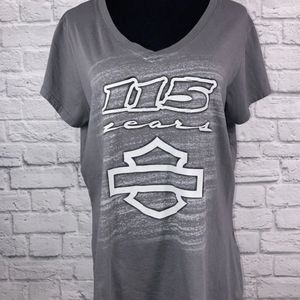 Women's Harley Davidson 115th edition t-shirt
